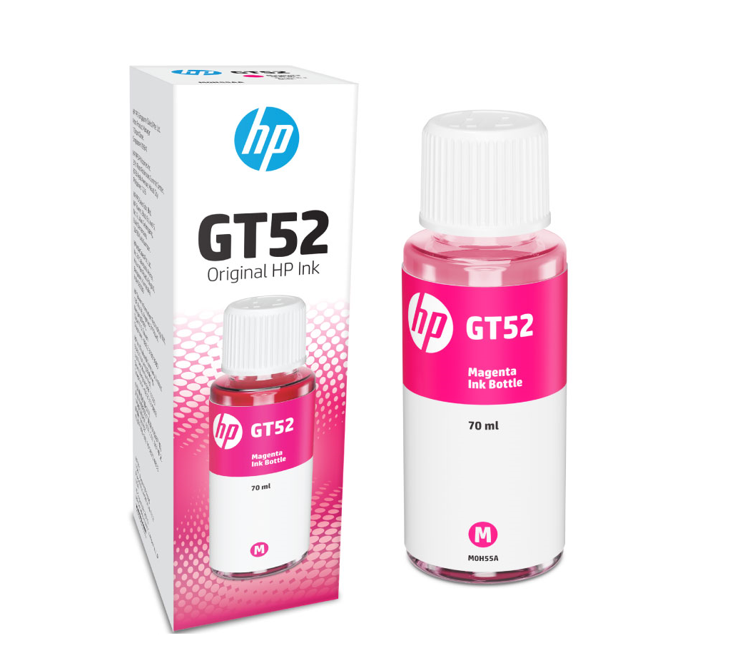 HP GT52 Magenta — HP Ink Bottle